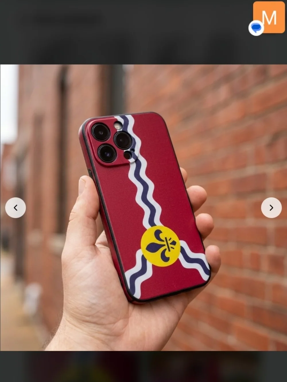 St. Louis Flag iPhone 13 Pro Phone Case